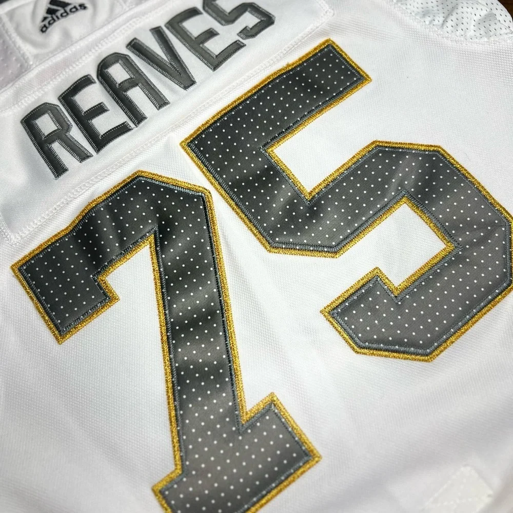 Adidas Vegas Golden Knights Authentic Pro Road Jersey White - Picture 9 of 14